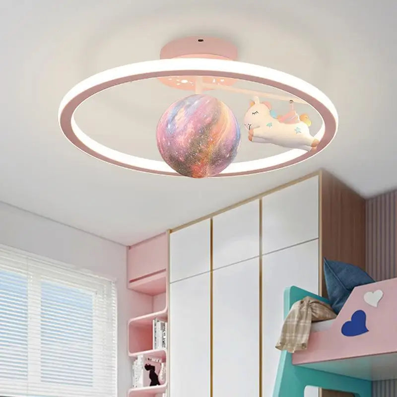 Plafond moderne à LEDs lampe Lustre pour chambre d'enfant salon salle à manger étude décoration de la maison luminaire intérieur Lustre - vue 4 sur 21