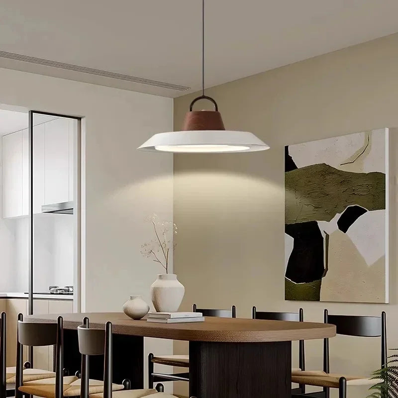 lustre moderne nordique créatif pour décoration intérieure avec lumières led - vue 5 sur 16