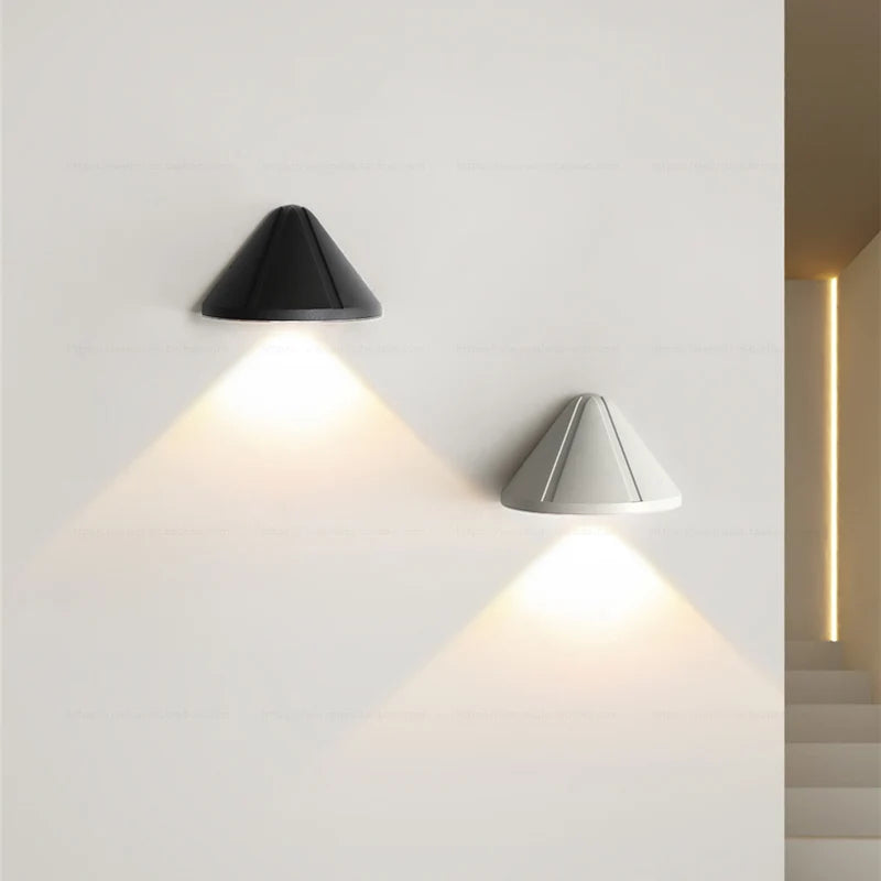 Applique murale LED lumière extérieure intérieure étanche IP65 porche jardin applique applique balcon terrasse décoration éclairage lampe - vue 3 sur 8