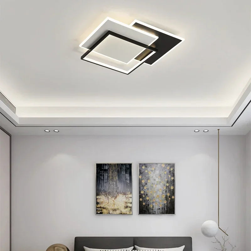 lustre moderne simple pour décoration intérieure lumineuse - vue 5 sur 20