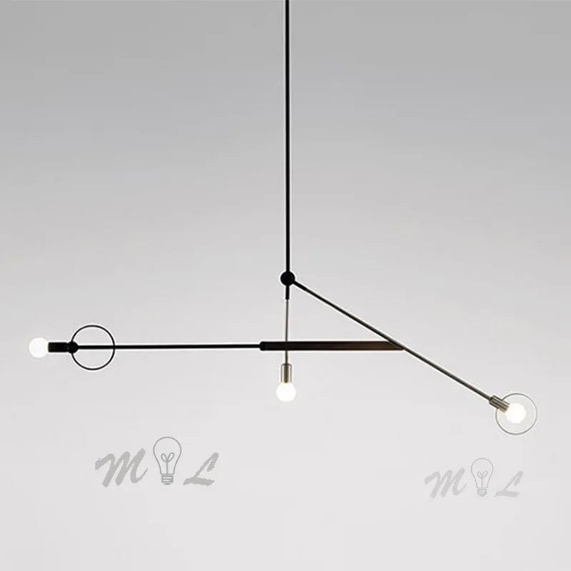 suspension moderne géométrique pour décoration intérieure élégante - vue 4 sur 8
