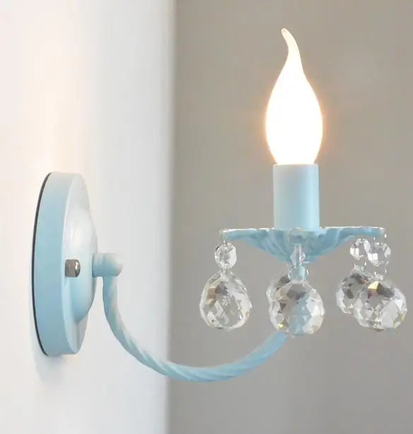 applique murale en cristal style coréen pour éclairage décoratif - vue 16 sur 16
