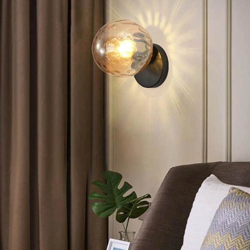 Applique murale Moderne Led nordique boule - vue 2 sur 12
