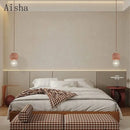 suspension wabi-sabi design nordique luminaire créatif pour intérieur