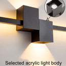 Applique murale led design nordique moderne luminaire décoratif monté en surface