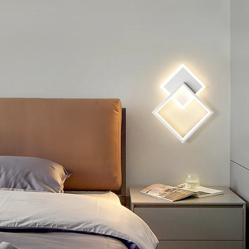 Moderne minimalistische Wandleuchte für Flure und Treppen - vue 4 sur 12