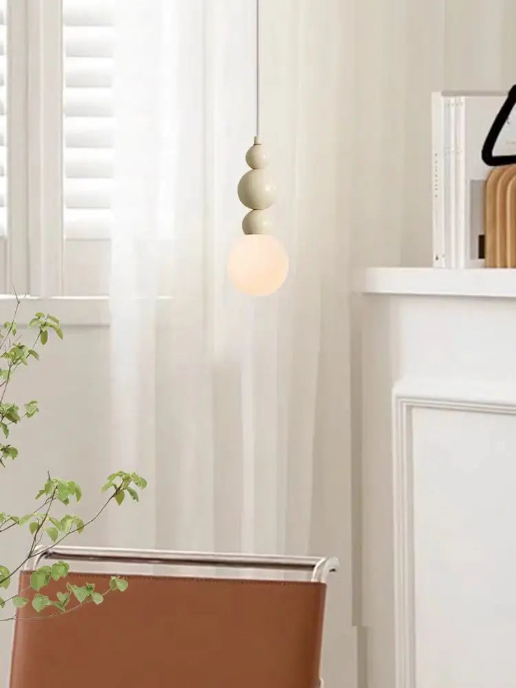 lustre moderne boule de verre décoration artistique luminaire