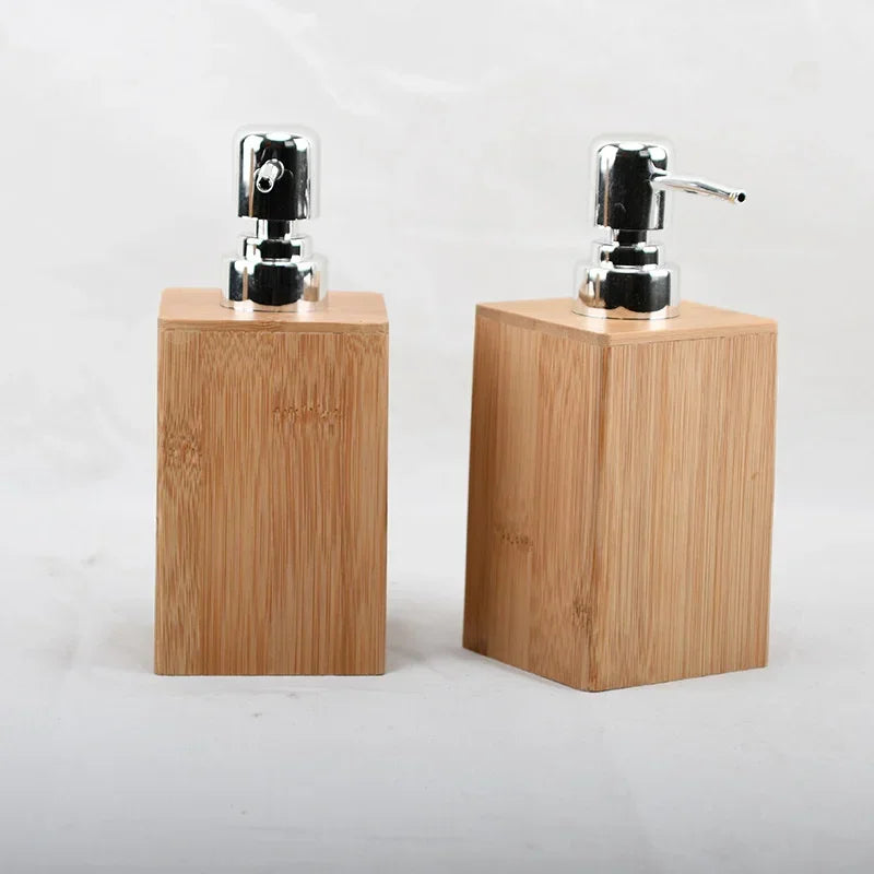 distributeur de savon liquide avec pompe pour salle de bain - vue 5 sur 7