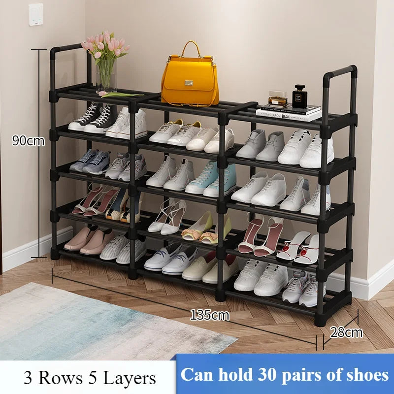 etagère à chaussures multicouche amovible et économique - vue 8 sur 11