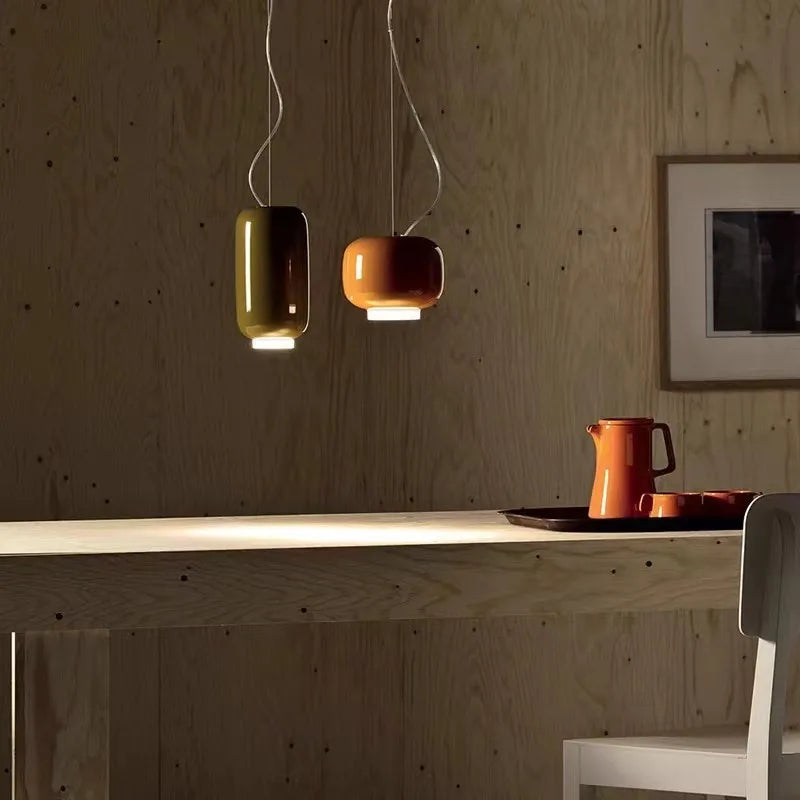 chouchin suspension lumières italien créatif led suspendu - vue 5 sur 12
