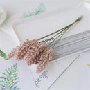lot de 6 épis de blé et fleurs de lavande pour décoration de mariage