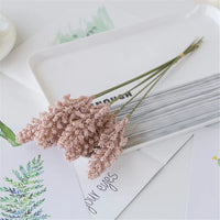 lot de 6 épis de blé et fleurs de lavande pour décoration de mariage