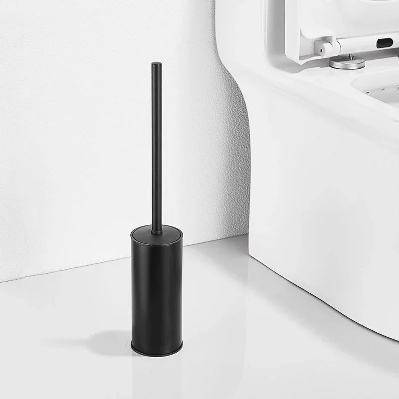 brosse de toilette de luxe en acier inoxydable pour salle de bain - vue 6 sur 8