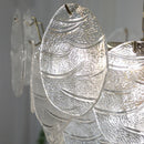 Kronleuchter aus Glas im mittelalterlichen Stil für romantische Wohnraumdekoration