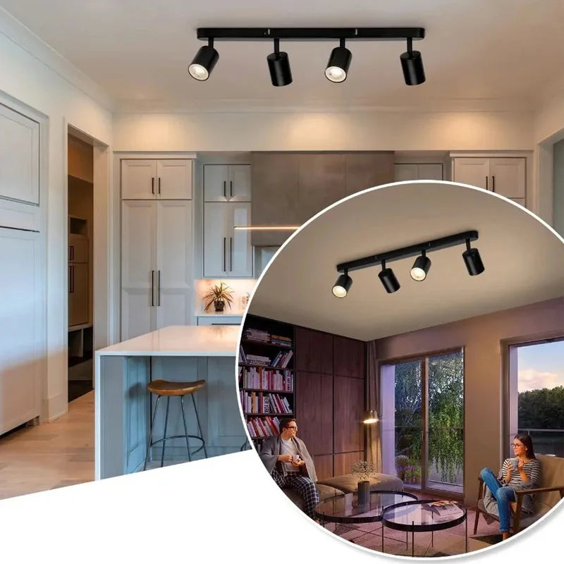 spot led décoratif pour éclairage intérieur sur rail - vue 11 sur 12