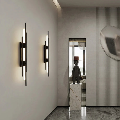 Minimalistische Design-Wandleuchte für moderne Innenbeleuchtung - vue 3 sur 14