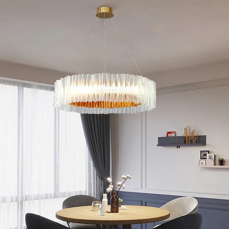 lustre design suspendu pour décoration intérieure moderne élégante - vue 5 sur 15