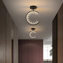 plafonnier led moderne minimaliste pour hall d'entrée