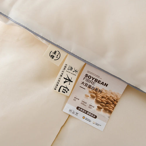 Cotton Comforter Duvet Insert - Quilted White Comforters Queen Size, All Season Down Alternative Queen Size Bedding Comforter - vue 7 sur 10