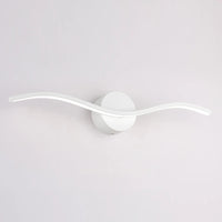 applique murale led moderne en aluminium pour éclairage intérieur