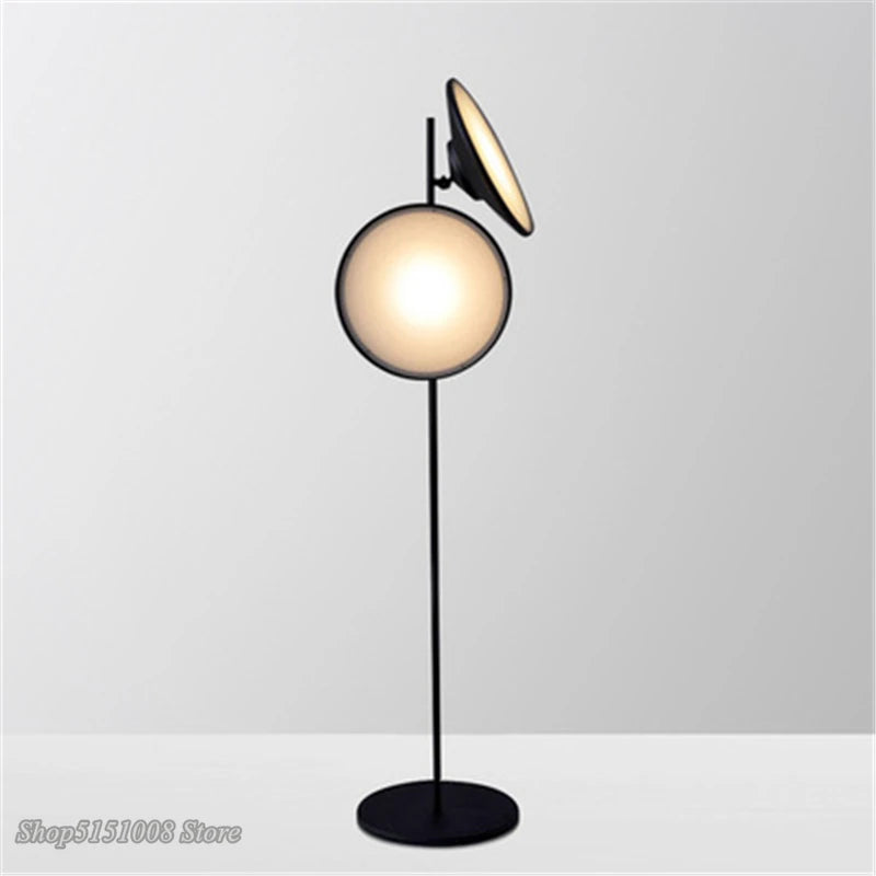 Moderner LED-Stehleuchte im nordischen Design mit doppeltem Licht - vue 3 sur 7
