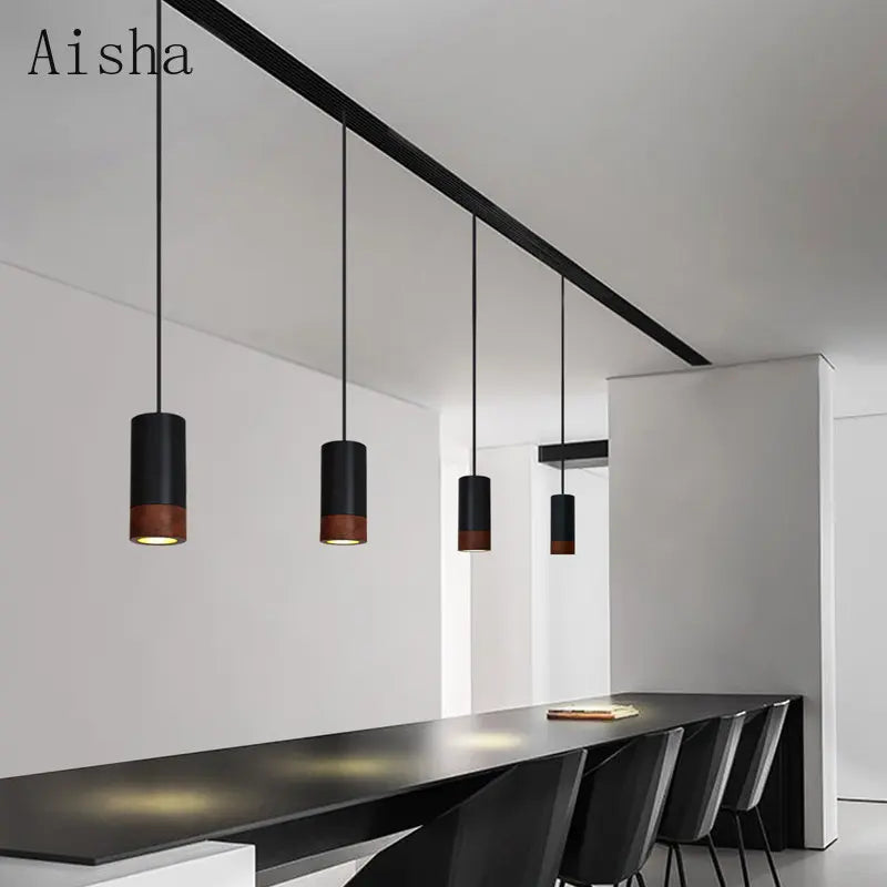 Minimalistische Design-Pendelleuchte für moderne Inneneinrichtung - vue 5 sur 7