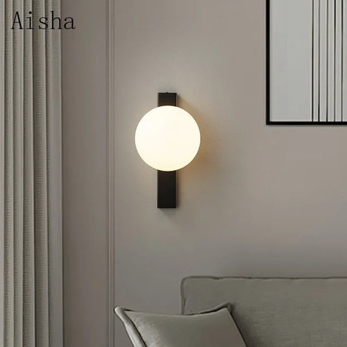 Minimalistische Wandleuchte für modernes Interieur - vue 6 sur 7