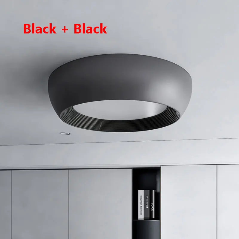 Design Deckenleuchte im italienischen Minimalismus mit modernem Vortex-Motiv