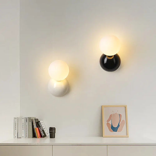 applique murale créative boules pour éclairage intérieur décoratif