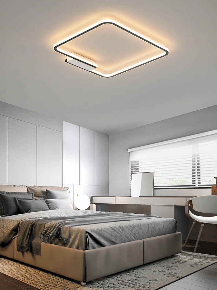plafonnier pour éclairage intérieur maison intelligente luminaria - vue 7 sur 10