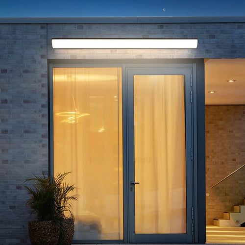 LED-Außenwandleuchte wasserdicht mit Wallwasher-Effekt modern - vue 6 sur 10