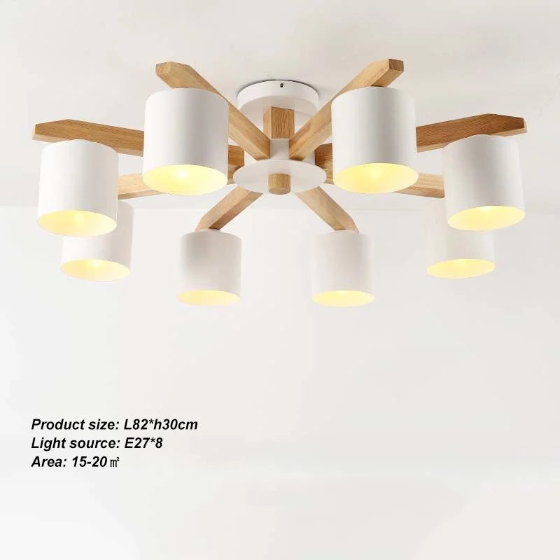 Nordischer Design-Kronleuchter für modernes, elegantes und funktionales Interieur