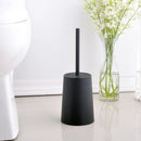 brosse de toilette moderne avec couvercle design élégant accessoires de nettoyage