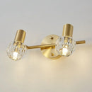 applique murale led moderne de luxe en cristal décoratif d'intérieur