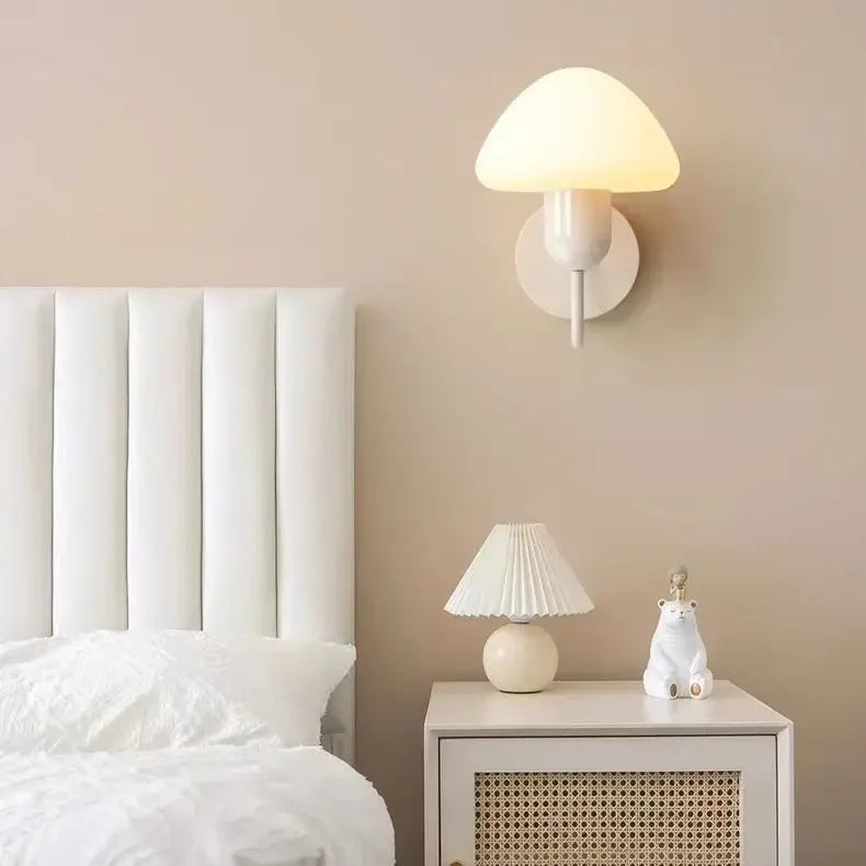 applique murale champignon led décoration intérieure moderne élégante - vue 2 sur 10