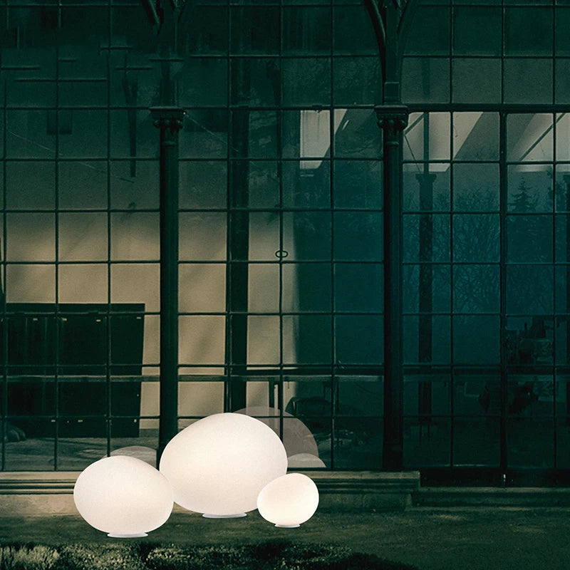 lampe de table en verre moderne créateur italien pour décoration maison - vue 5 sur 6