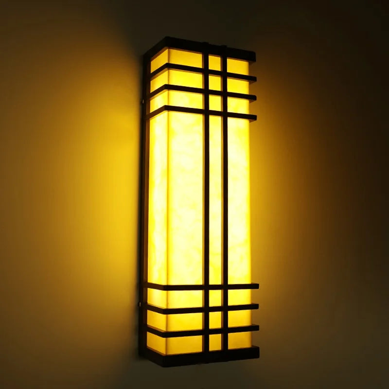 applique murale extérieure chinoise imperméable pour jardin décoratif - vue 7 sur 14