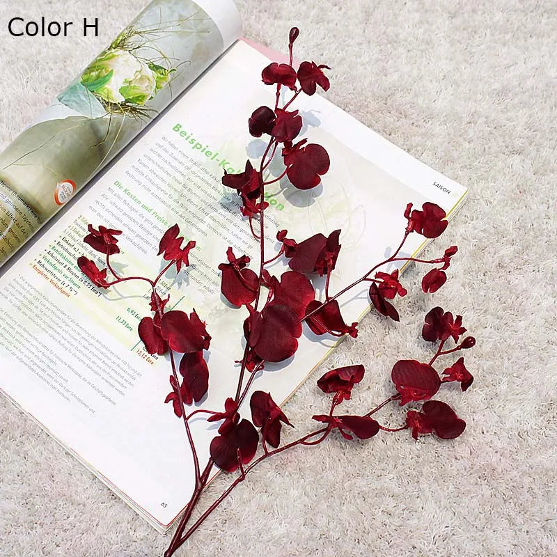 décoration orchidée papillon artificielle pour mariage et occasions festives - vue 14 sur 14