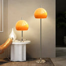 Retro-Tischlampe aus Farbverlaufglas im Bauhaus-Stil