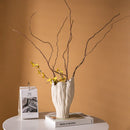 vase en céramique artisanat abstrait pour décoration florale