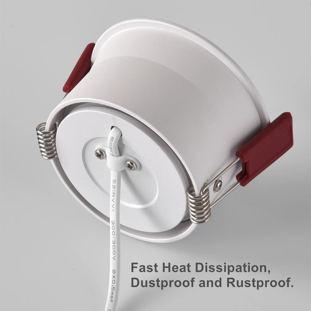 spot led dimmable anti-éblouissement pour éclairage intérieur - vue 4 sur 6