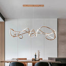 Moderne maison salon décoration lustre or suspension plafonniers salle à manger éclairage intérieur luminaire suspendu