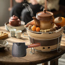 Théière en fonte martelée avec infuseur 600 ml
