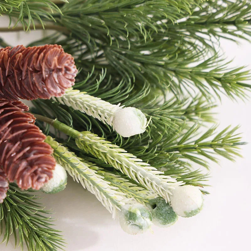 branches de pommes de pin artificielles pour décoration de Noël - vue 9 sur 8
