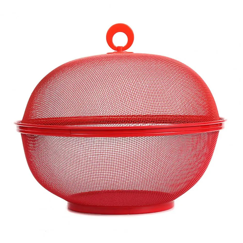 panier à fruits en maille avec couvercle anti mouches en inox - vue 12 sur 12