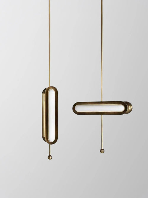 Minimalistische Pendelleuchte im modernen Design für ein elegantes Interieur - vue 2 sur 9