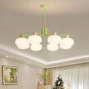 Lustre Rose de Style crème française