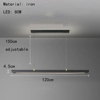 lampe led suspendue décorative avec cordon métallique gradation variable