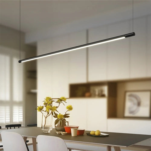 LED-Pendelleuchte nordisches Design minimalistisch Aluminium - vue 2 sur 11