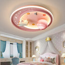 Deckenleuchte Kinderzimmer Astronaut und Einhorn Design Niedlich